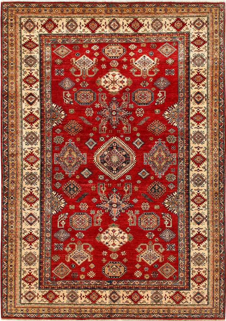 Firebrick Kazak 6' 11 x 9' 10 - No. 67785 - ALRUG Rug Store