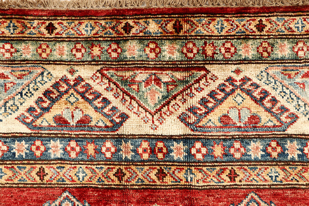 Firebrick Kazak 5' x 6' 10 - No. 67786 - ALRUG Rug Store