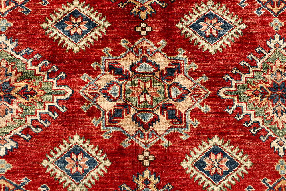 Firebrick Kazak 5' x 6' 10 - No. 67786 - ALRUG Rug Store