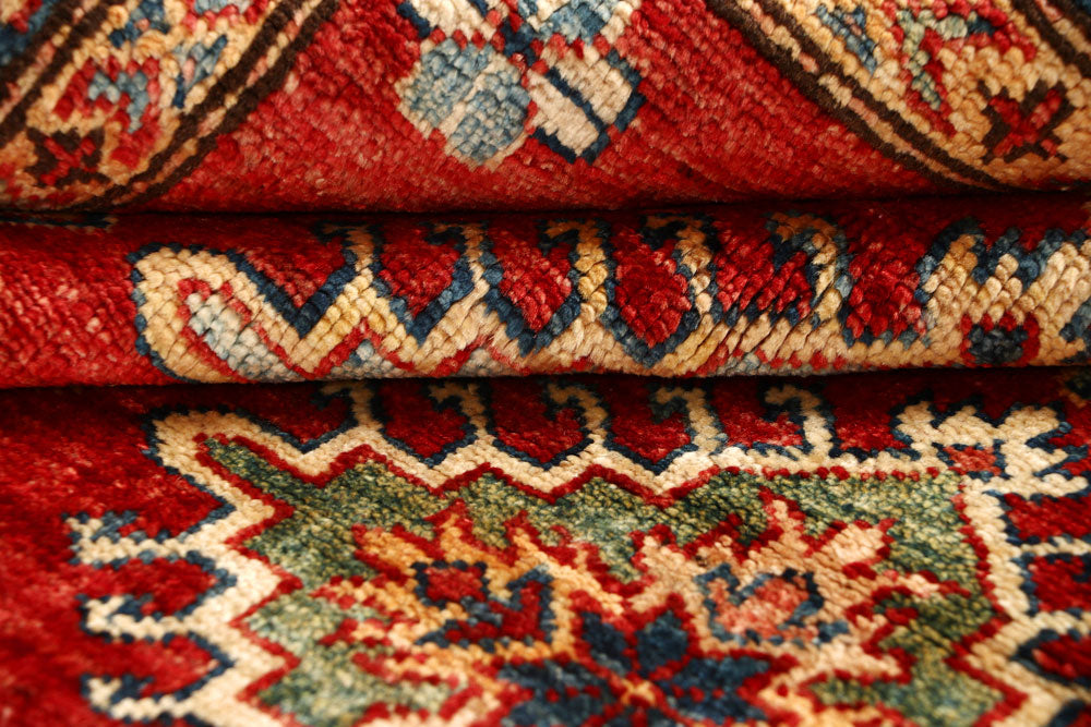 Firebrick Kazak 5' x 6' 10 - No. 67786 - ALRUG Rug Store