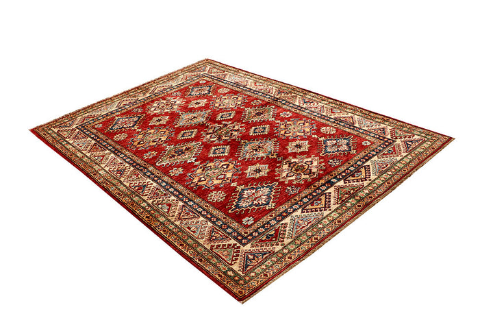 Firebrick Kazak 5' x 6' 10 - No. 67786 - ALRUG Rug Store