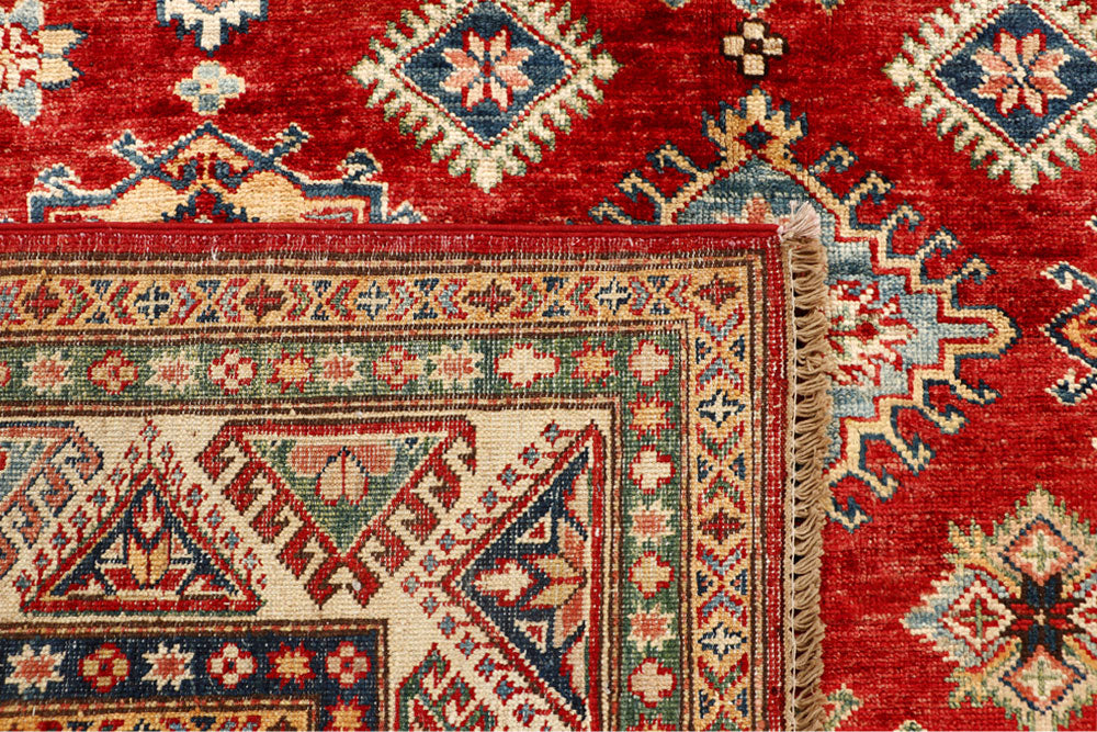 Firebrick Kazak 5' x 6' 10 - No. 67786 - ALRUG Rug Store