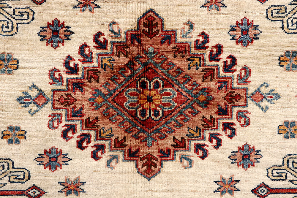 Ivory Kazak 5' 8 x 7' 10 - No. 67787 - ALRUG Rug Store
