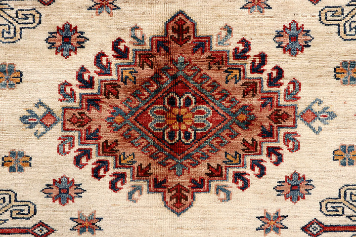 Ivory Kazak 5' 8 x 7' 10 - No. 67787 - ALRUG Rug Store