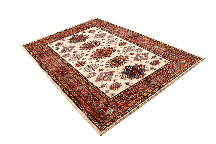 Ivory Kazak 5' 8 x 7' 10 - No. 67787 - ALRUG Rug Store