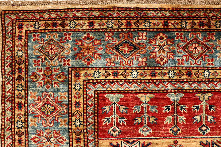 Multi Colored Kazak 5' 8 x 7' 10 - No. 67788 - ALRUG Rug Store