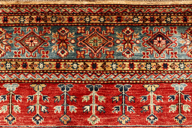 Multi Colored Kazak 5' 8 x 7' 10 - No. 67788 - ALRUG Rug Store