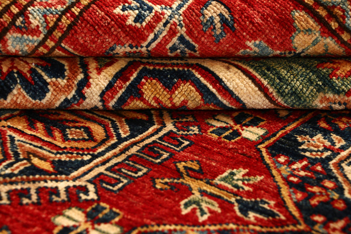 Multi Colored Kazak 5' 8 x 7' 10 - No. 67788 - ALRUG Rug Store