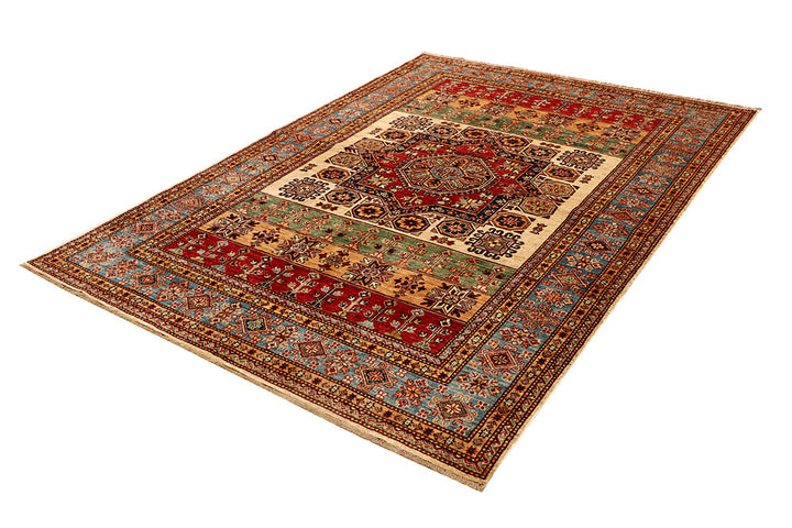 Multi Colored Kazak 5' 8 x 7' 10 - No. 67788 - ALRUG Rug Store