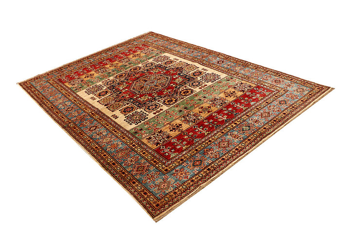 Multi Colored Kazak 5' 8 x 7' 10 - No. 67788 - ALRUG Rug Store