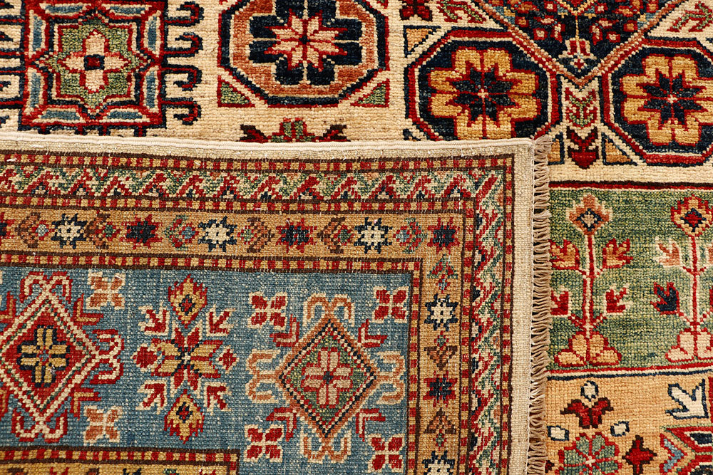 Multi Colored Kazak 5' 8 x 7' 10 - No. 67788 - ALRUG Rug Store