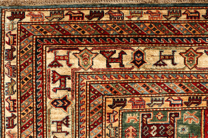 Multi Colored Kazak 5' 5 x 8' 7 - No. 67789 - ALRUG Rug Store