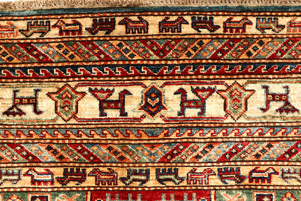 Multi Colored Kazak 5' 5 x 8' 7 - No. 67789 - ALRUG Rug Store
