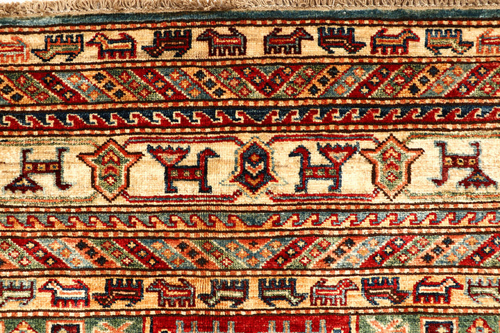 Multi Colored Kazak 5' 5 x 8' 7 - No. 67789 - ALRUG Rug Store