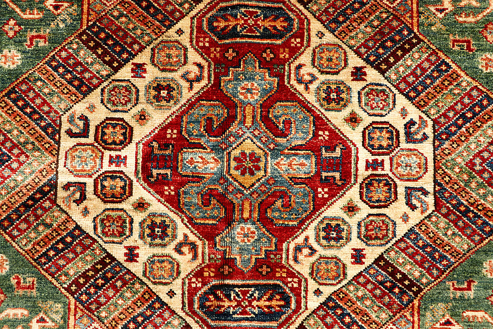 Multi Colored Kazak 5' 5 x 8' 7 - No. 67789 - ALRUG Rug Store