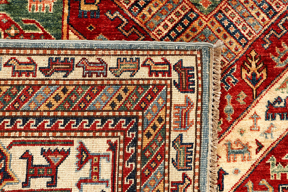 Multi Colored Kazak 5' 5 x 8' 7 - No. 67789 - ALRUG Rug Store