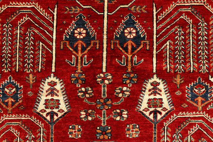 Firebrick Kazak 5' 6 x 7' 10 - No. 67790 - ALRUG Rug Store