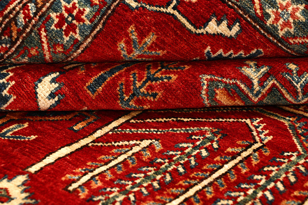 Firebrick Kazak 5' 6 x 7' 10 - No. 67790 - ALRUG Rug Store