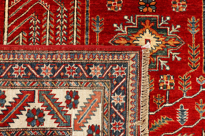 Firebrick Kazak 5' 6 x 7' 10 - No. 67790 - ALRUG Rug Store
