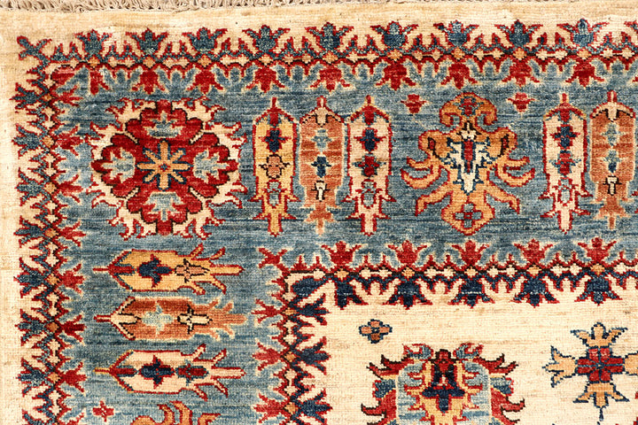 Navajo White Kazak 5' 9 x 7' 10 - No. 67791 - ALRUG Rug Store