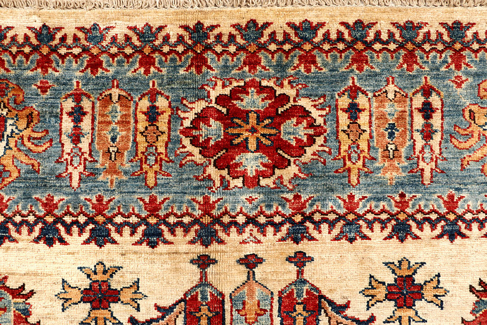 Navajo White Kazak 5' 9 x 7' 10 - No. 67791 - ALRUG Rug Store