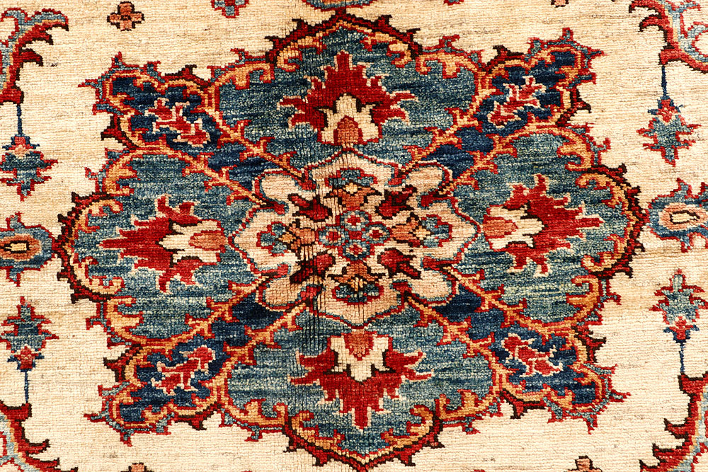 Navajo White Kazak 5' 9 x 7' 10 - No. 67791 - ALRUG Rug Store