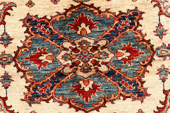 Navajo White Kazak 5' 9 x 7' 10 - No. 67791 - ALRUG Rug Store