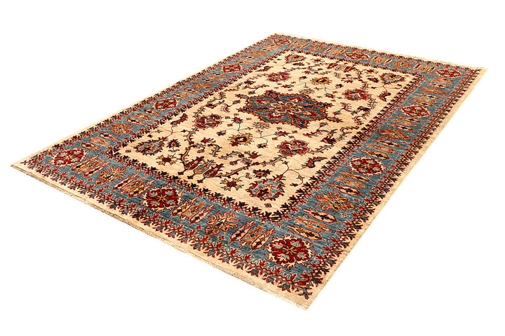 Navajo White Kazak 5' 9 x 7' 10 - No. 67791 - ALRUG Rug Store