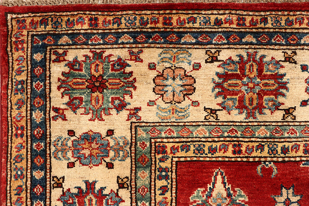 Firebrick Kazak 5' 8 x 8' - No. 67792 - ALRUG Rug Store