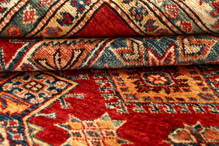 Firebrick Kazak 5' 8 x 8' - No. 67792 - ALRUG Rug Store