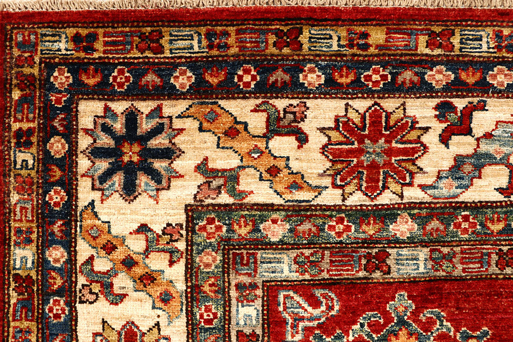 Firebrick Kazak 5' 7 x 8' 4 - No. 67793 - ALRUG Rug Store
