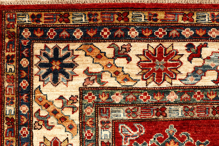Firebrick Kazak 5' 7 x 8' 4 - No. 67793 - ALRUG Rug Store