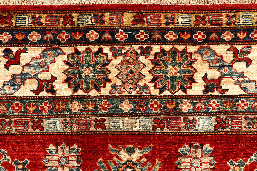 Firebrick Kazak 5' 7 x 8' 4 - No. 67793 - ALRUG Rug Store