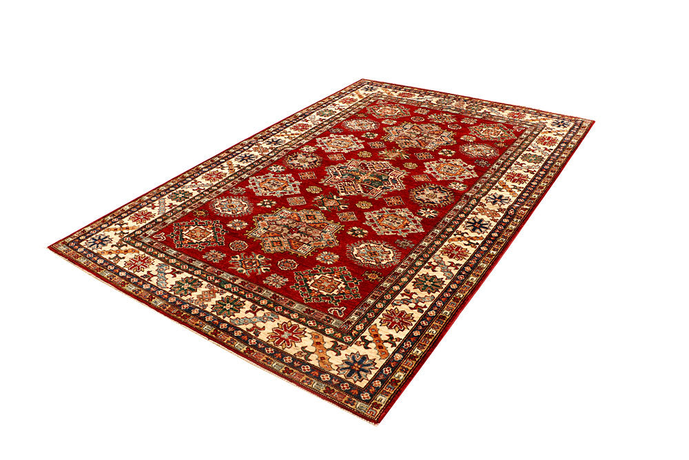 Firebrick Kazak 5' 7 x 8' 4 - No. 67793 - ALRUG Rug Store