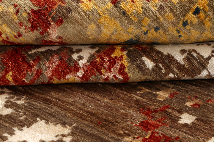 Multi Colored Abstract 7' 10 x 9' 11 - No. 67795 - ALRUG Rug Store