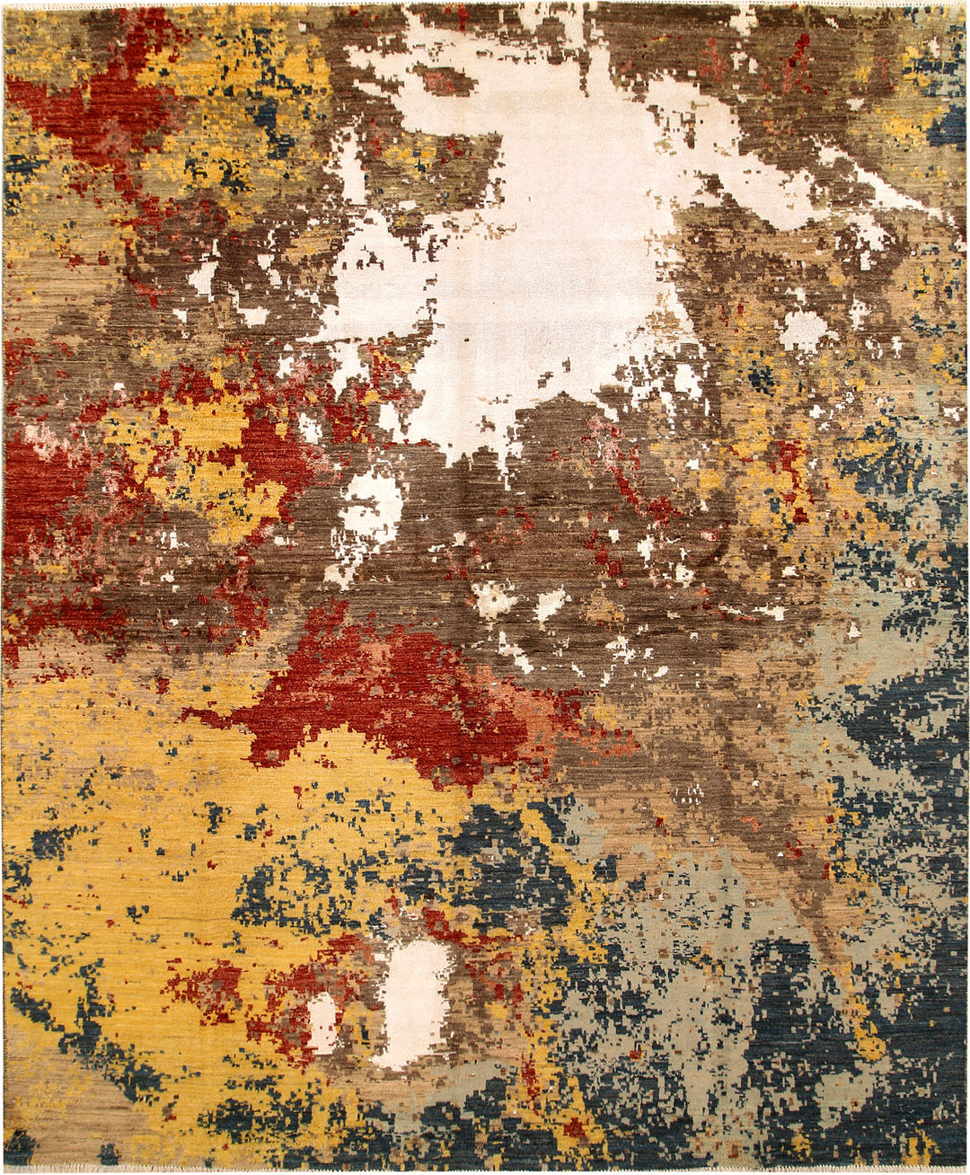 Multi Colored Abstract 7' 10 x 9' 11 - No. 67795 - ALRUG Rug Store