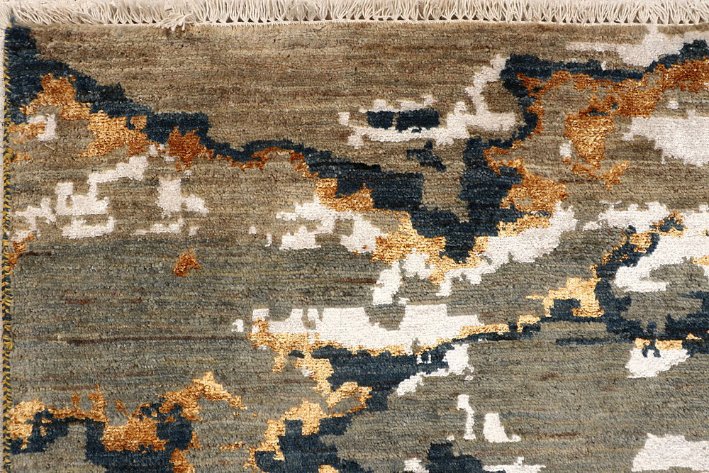 Multi Colored Abstract 6' 4 x 9' 1 - No. 67796 - ALRUG Rug Store