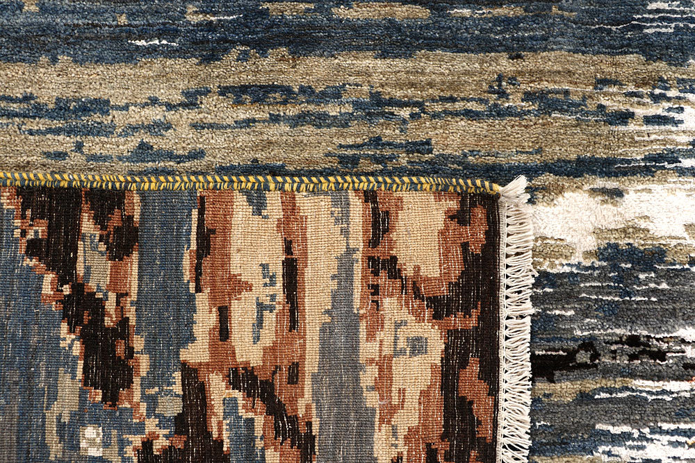 Multi Colored Abstract 6' 4 x 9' 1 - No. 67796 - ALRUG Rug Store