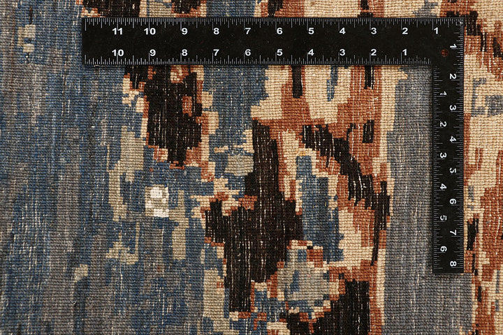 Multi Colored Abstract 6' 4 x 9' 1 - No. 67796 - ALRUG Rug Store