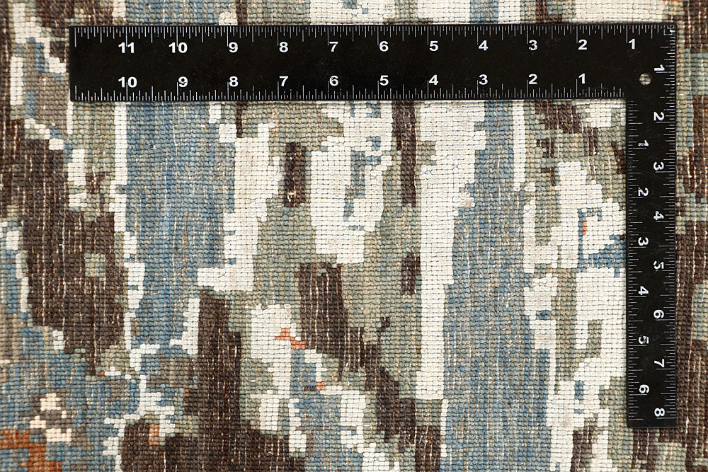 Multi Colored Abstract 6' 2 x 9' 3 - No. 67797 - ALRUG Rug Store