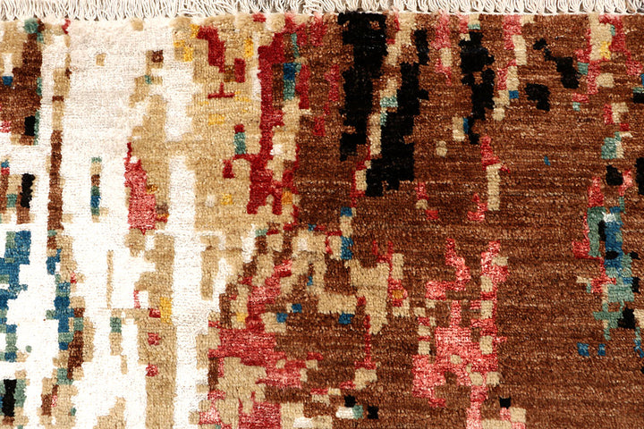 Multi Colored Abstract 6' 1 x 8' 11 - No. 67799 - ALRUG Rug Store