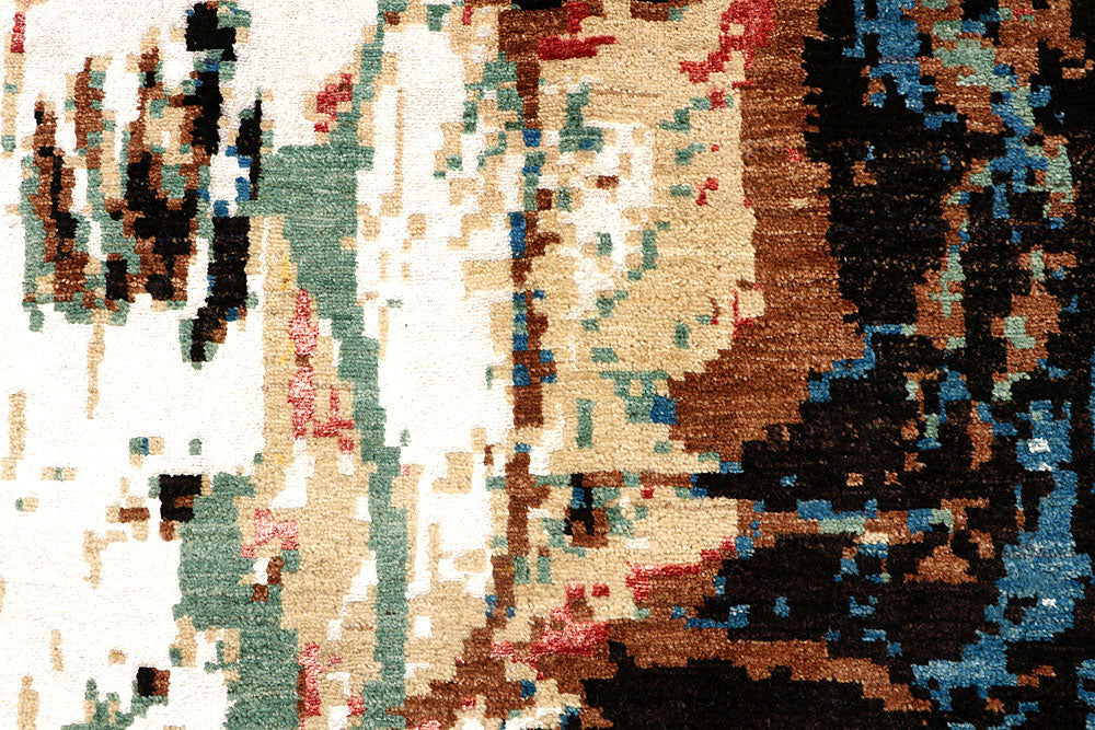 Multi Colored Abstract 6' 1 x 8' 11 - No. 67799 - ALRUG Rug Store