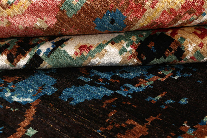 Multi Colored Abstract 6' 1 x 8' 11 - No. 67799 - ALRUG Rug Store