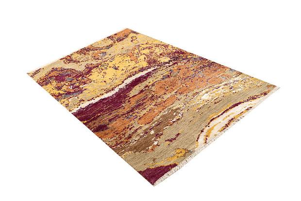 Multi Colored Abstract 4' 2 x 6' 1 - No. 67808 - ALRUG Rug Store