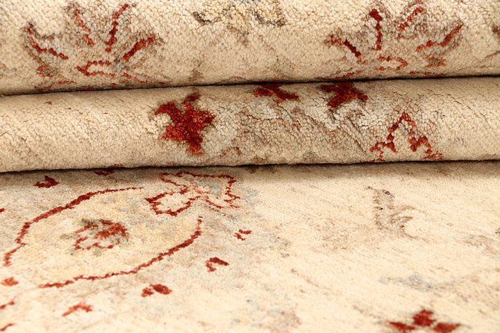 Tan Ziegler 8' 8 x 11' 10 - No. 67814 - ALRUG Rug Store