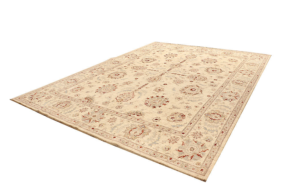 Tan Ziegler 8' 8 x 11' 10 - No. 67814 - ALRUG Rug Store