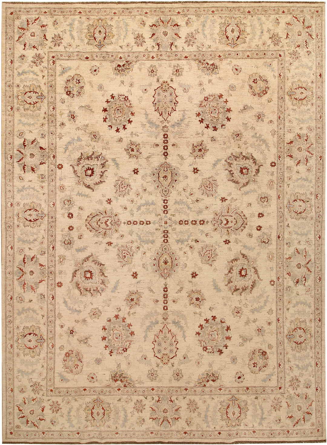Tan Ziegler 8' 8 x 11' 10 - No. 67814 - ALRUG Rug Store