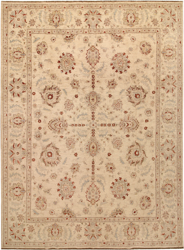 Tan Ziegler 8' 8 x 11' 10 - No. 67814 - ALRUG Rug Store