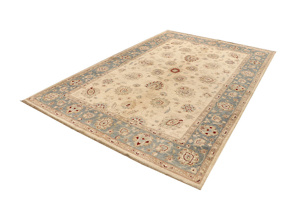 Bisque Ziegler 6' 5 x 9' 7 - No. 67820 - ALRUG Rug Store