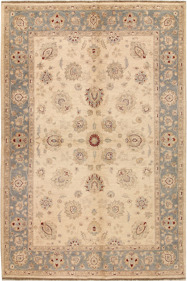 Bisque Ziegler 6' 5 x 9' 7 - No. 67820 - ALRUG Rug Store